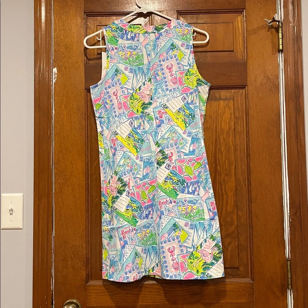 Lilly Pulitzer Amina swing dress “Wish You Were Here” - Picture 5 of 9
